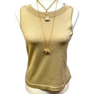 Kate Hill Gold Blouse